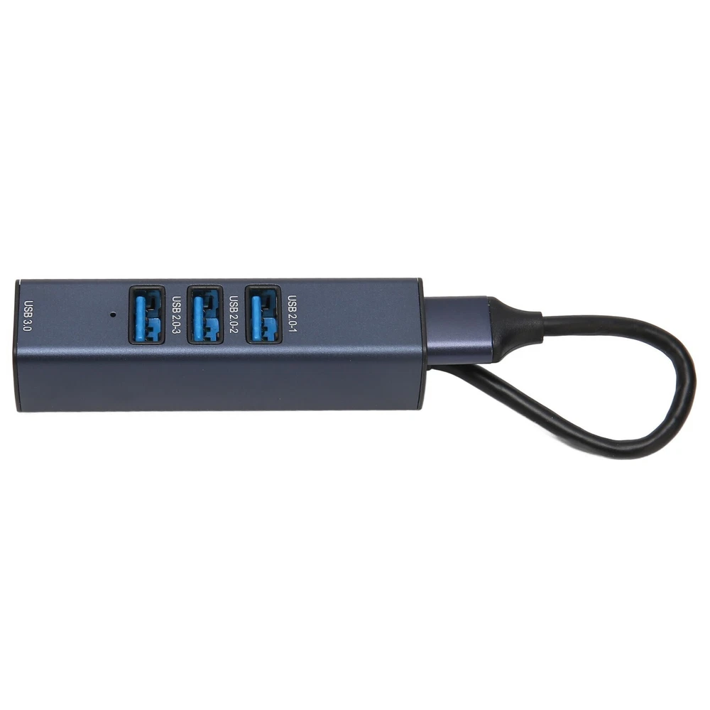 4-Port USB 3.0 Hub with 5Gbps Speed, Hot-Swappable & Storage Slot