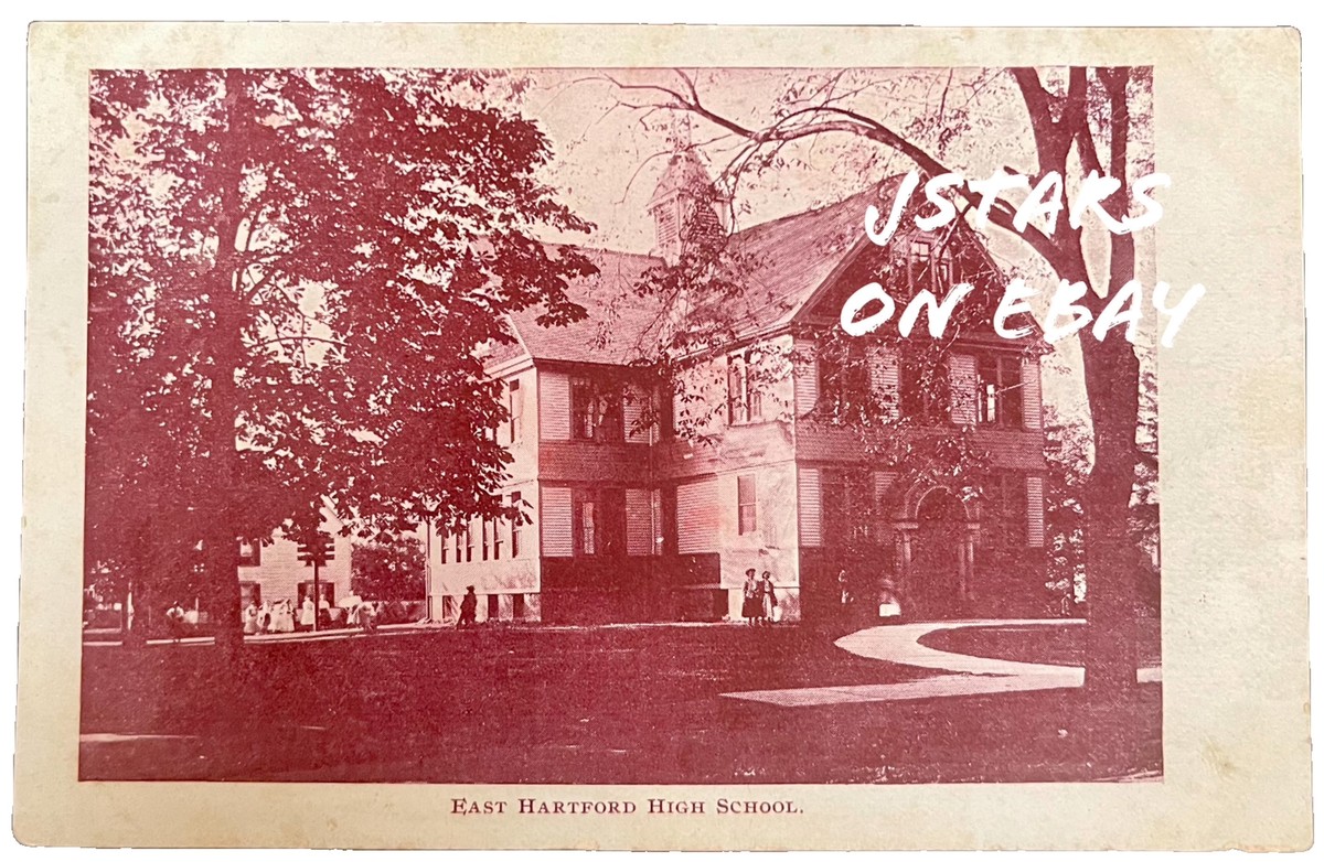 1900s EAST HARTFORD, CT, HIGH SCHOOL FREIDMAN SHOE REPAIR COBBLER