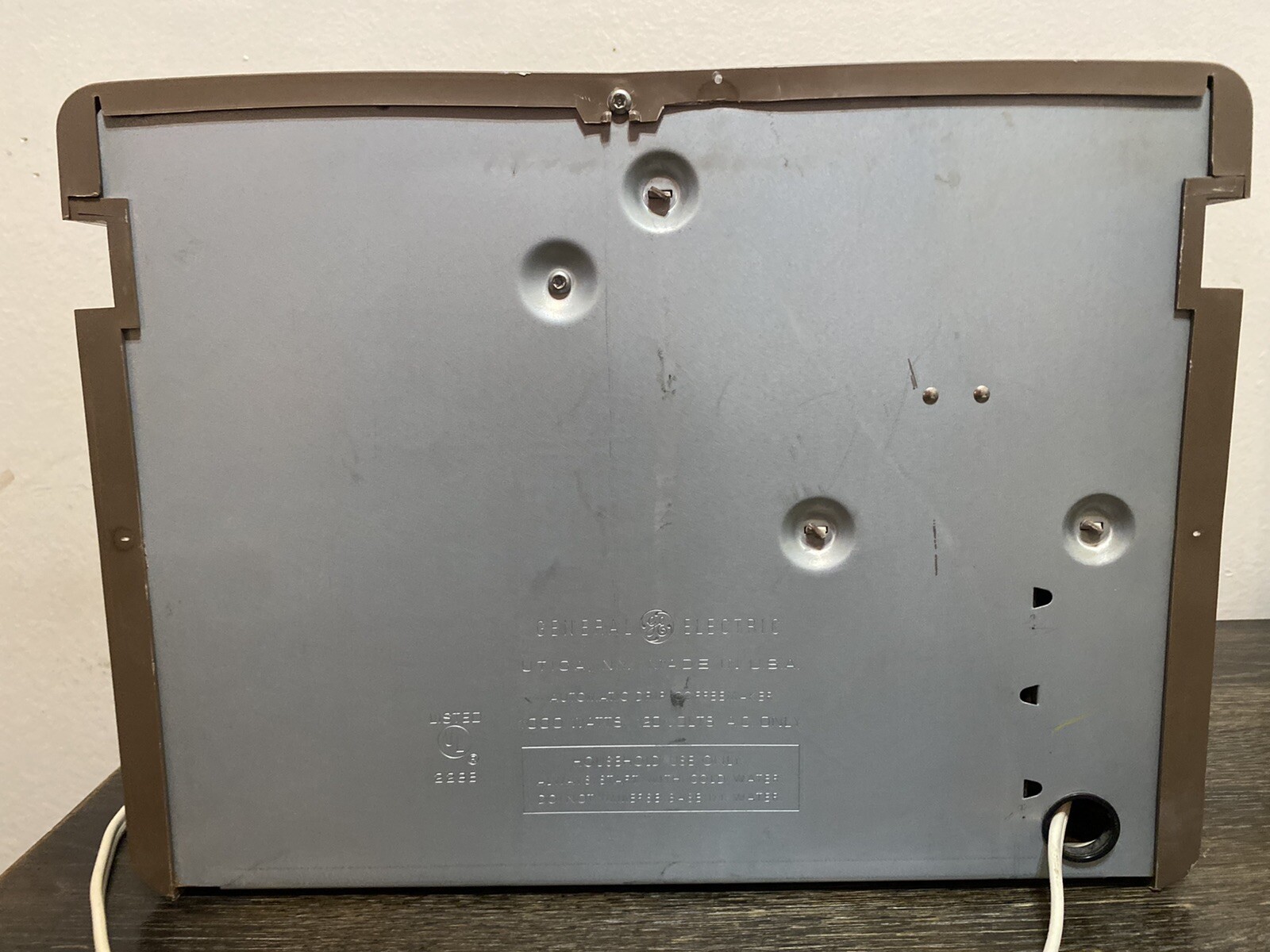 VTG GE General Electric Spacemaker Drip Coffee Maker Under RV