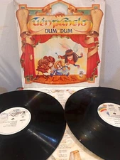 FLANS Cuentamelo Dum Dum 1989 MEXICO DOUBLE LP Latin Pop