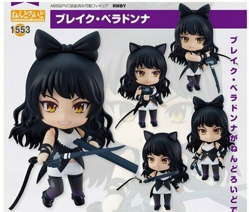 Figura de acción Nendoroid RWBY Blake Belladonna GOOD SMILE COMPANY juguete de anime - Imagen 1 de 7