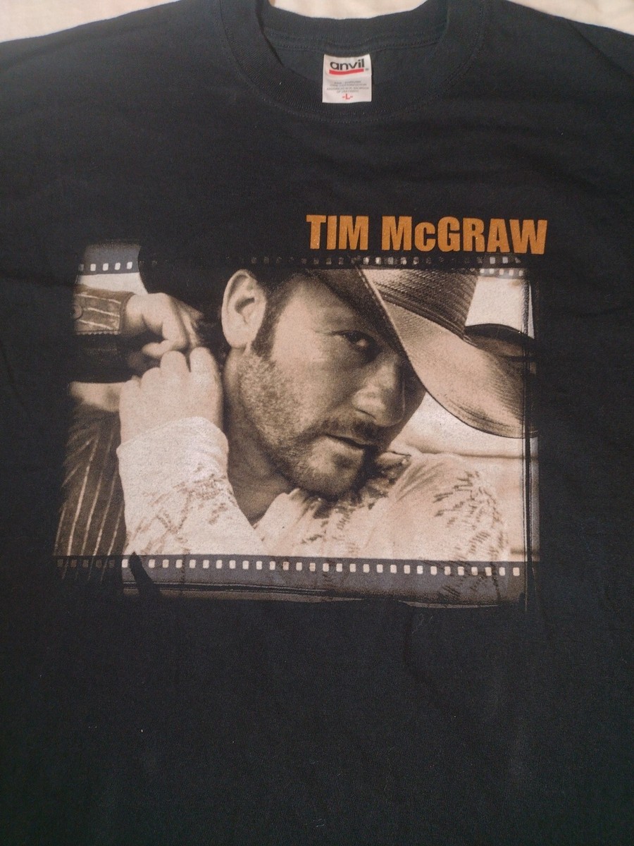 90s TIM MCGRAW ツアー　Tシャツ tim mcgraw shirt large Authentic T-shirt Tour Live Like You