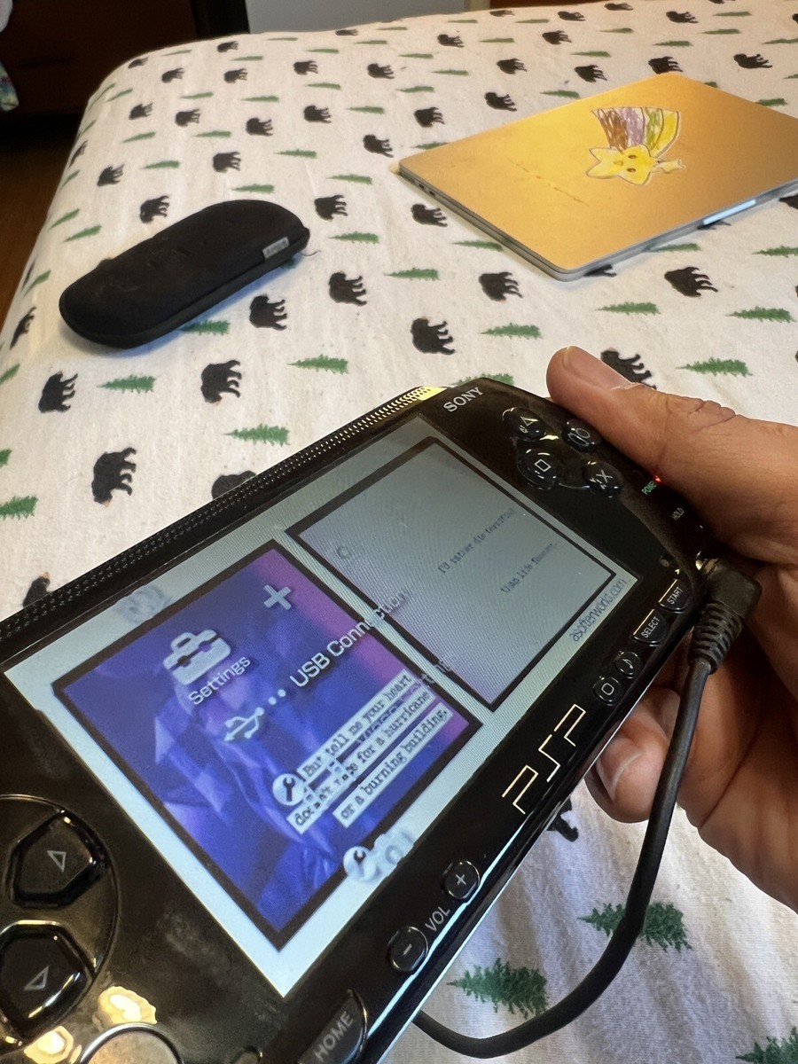 Sony PlayStation PSP 1000 Working Bundle With 3 Games Softmod | eBay