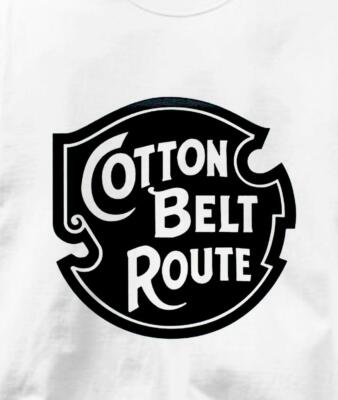 Cotton Belt Route Vintage Logo Railroad Train T Shirt