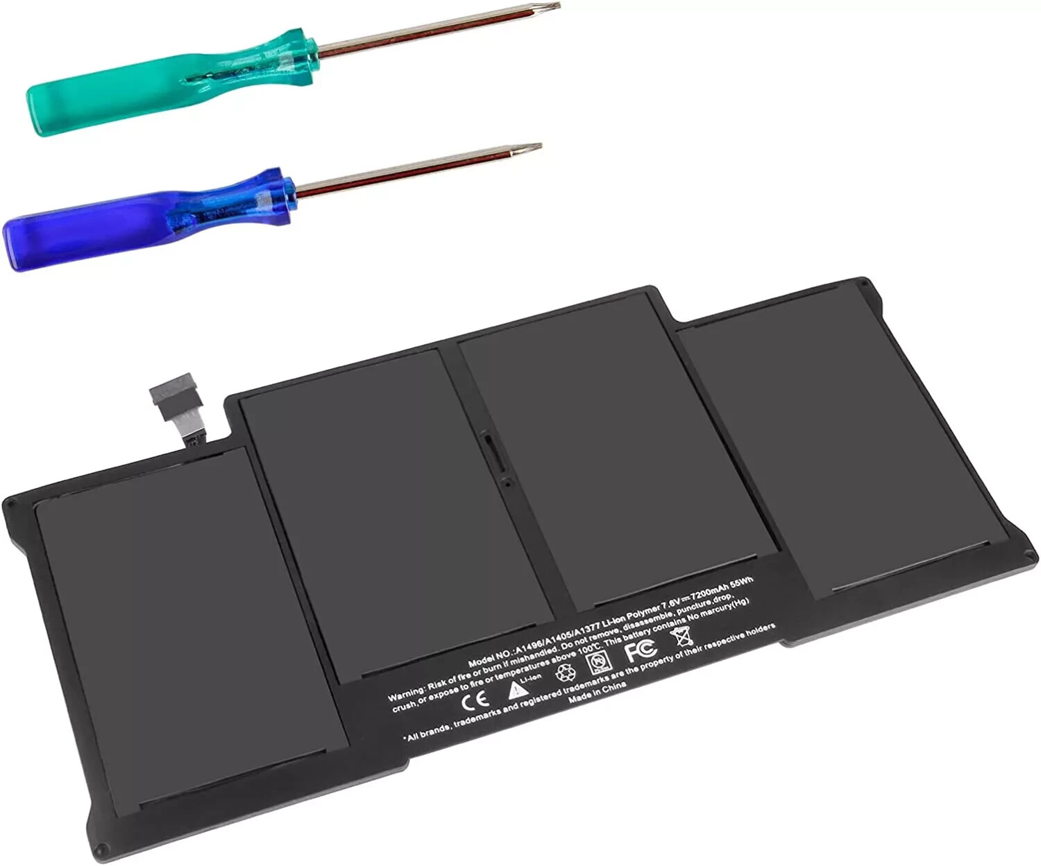 Batteria MacBook Air 13 A1466 A1369 | 7200mAh A1405 A1496 Nuova