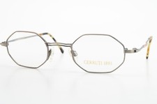 CERRUTI 1881 Eyeglasses C 1405 C CM 135 Square Optic Design Grey Metalic Lune...