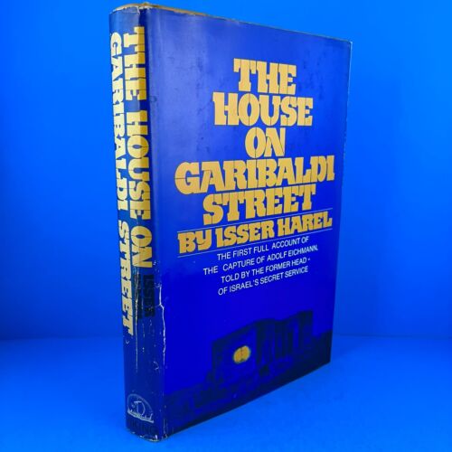 The House on Garibaldi Street by Isser Harel - 1975 Book Club Edition HCDJ - Afbeelding 1 van 7
