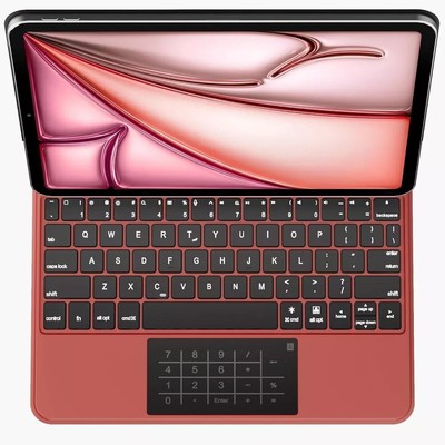 Wireless Magic Keyboard Case for Apple Ipad Air 11-Inch M2 2024, Ipad Pro 11-Inc