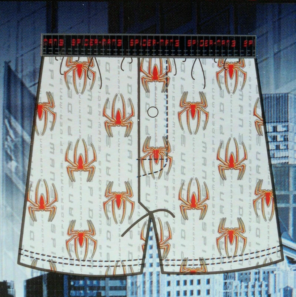 Marvel Spider-man boys Boxer Short underwear Size 8 pack of 2 White Red New - Image 3 of 4