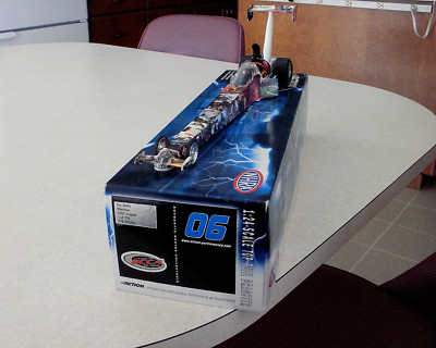 NHRA RCCA 1/24 DON GARLITS 2006 MILESTONE CUSTOM MONO WING 1/250 #56 REPAIRED