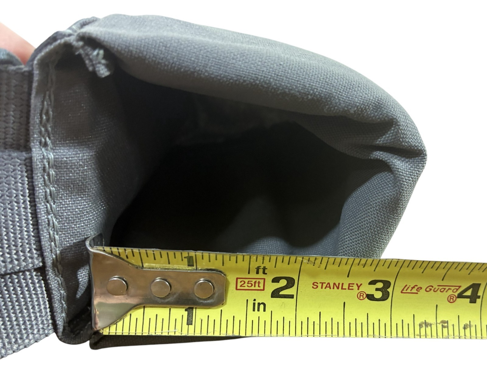 Hill People Gear 3" 16 oz Bottle Holster V2 Pouch Molle Manatee Grey