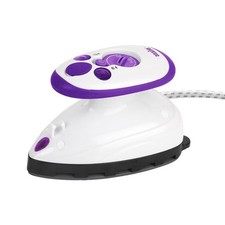 ANSIO Travel Iron Quilting Mini Steam Generator Craft - Purple and White
