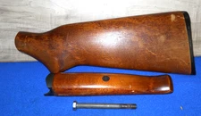 NEF PARDNER - H&R TOPPER  SB1 20GA WOOD STOCK & FOREND SET #CL6625