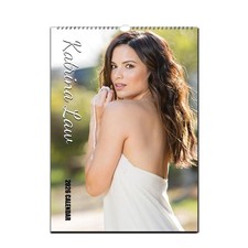 Katrina Law Full Photo 2027/28 personalised Calendar Choose Start