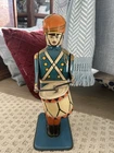 Wolverine Supply & Mfg. Co. No.27 Drum Major Vintage Tin Wind-up Toy 1930s