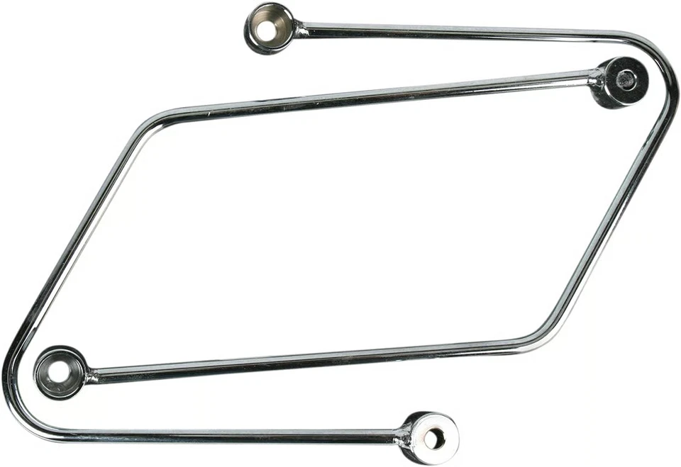 Soportes alforja Cobra - Cromo moto bicicleta de calle 02-6441 3501-0380 Foto 2 de 4