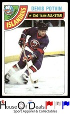 1978-79 Topps #245 Denis Potvin New York Islanders NHL Hockey Card