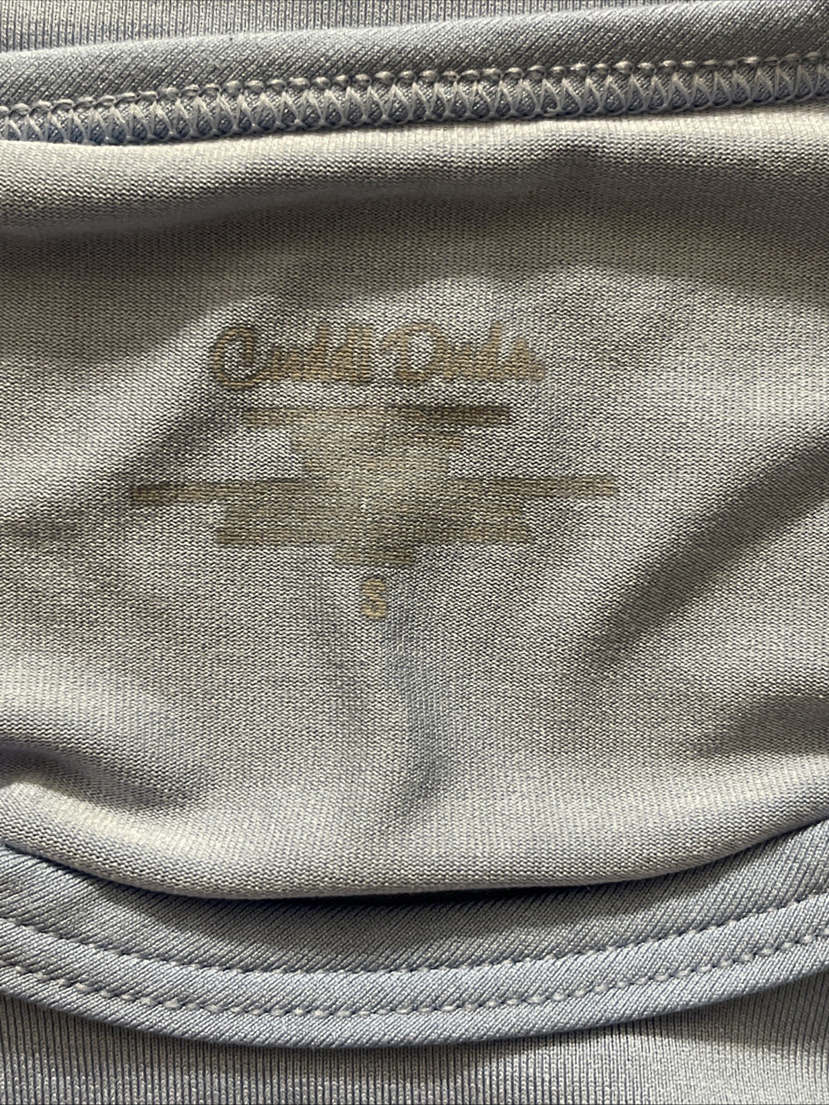 Cuddl Duds Active Long Sleeve Women's Small Blue