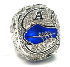 2022 ARGONAUTS Ring Muamba Henoc Canadian Football Champions Silver