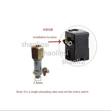 Pressure Switch Handle Switch Unloading Valve Pressure Relief Valve Vent Nozzle