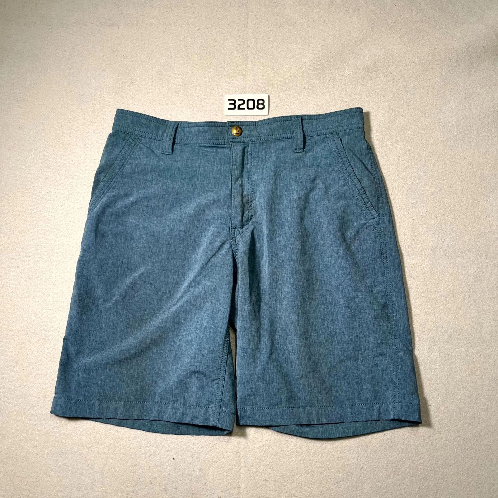 G.H. Bass & Co Explorer Shorts Mens 32 Heathered Blue Stretch Flat Front Hiking
Opens in a new windo