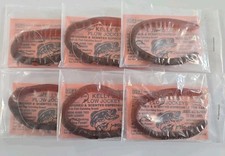 KELLY'S® BASS WORMS PLOW JOCKEYS Peachie Natural Scented RIGGED PLASTIC 6 PK USA
