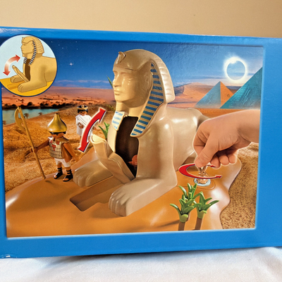 Playmobil 4242 Romans Egyptians Set Sphinx with Mummy for sale