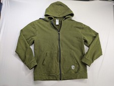 Born Primitive Zip Up Hoodie sz Large Olive G...
