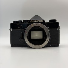 Olympus OM-1 35mm Black Film Camera Body ONLY, Working Meter TESTED w video