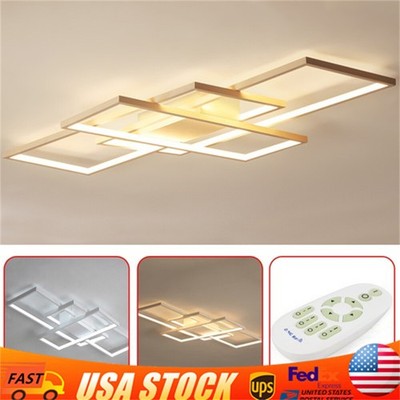 Modern Acrylic Flush Mount LED Ceiling Light Kitchen Bedroom Down Lighting Lamp