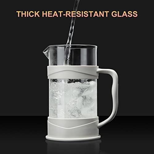 Stainless Steel French Press Coffee Maker 12 oz Travel