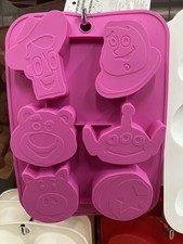 Daiso Silicon molds chocolate Cake baking Soap toy story Disney Ship Japan