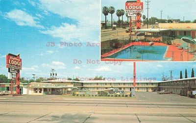 CA, Bakersfield, California, Highland Lodge Motel, Multi-View, Swimming Pool