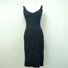 Dolce & Gabbana Sleeveless Dress Bodycon EU Size 38 Black Made in Italy