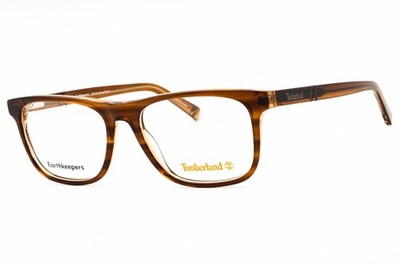 TIMBERLAND TB5022-048-55 Eyeglasses Frame Size 55mm 17mm 145mm BROWN Men 889214