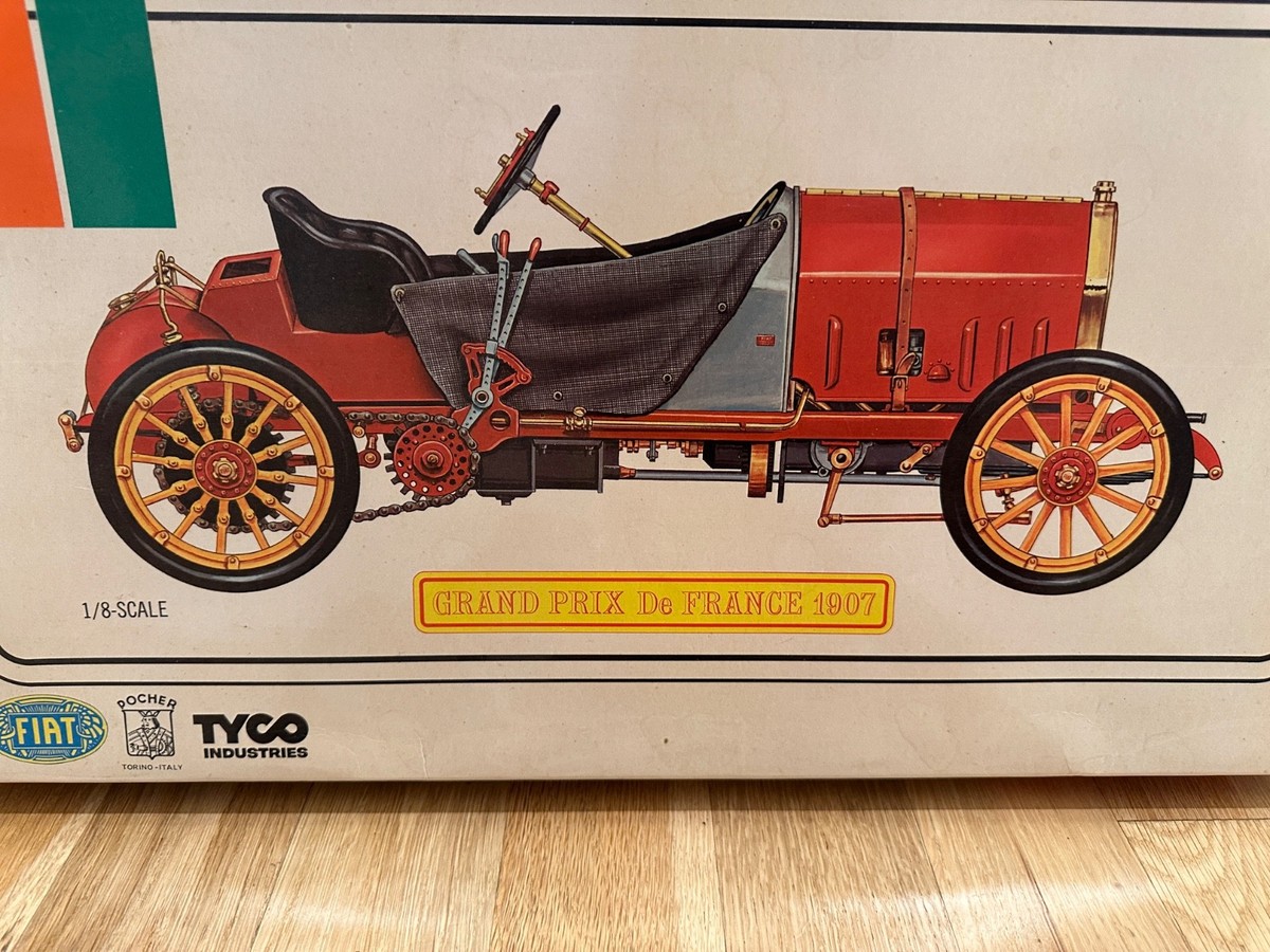 Pocher Fiat Grand Prix De France 1907 1:8 Scale Model Kit New