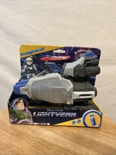 Imaginext Disney Lightyear Hyperspeed Explorer XL-01 Spaceship & Buzz Figure Toy