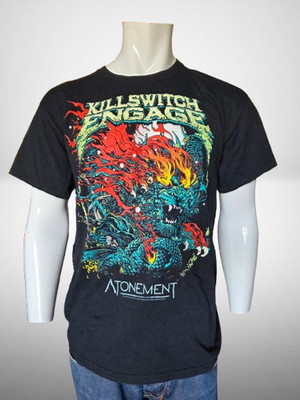 Killswitch Engage Herren T-Shirt Gr.L Atonement Bandshirt Gildan Metalcore Shirt