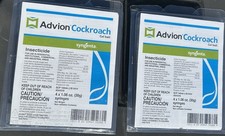NEW - Advion Cockroach Gel Bait 2 PACKS - 8 Total Tubes - FREESHIP