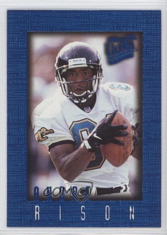 1996 Fleer Ultra Sensations Blue Andre Rison #50 0b3