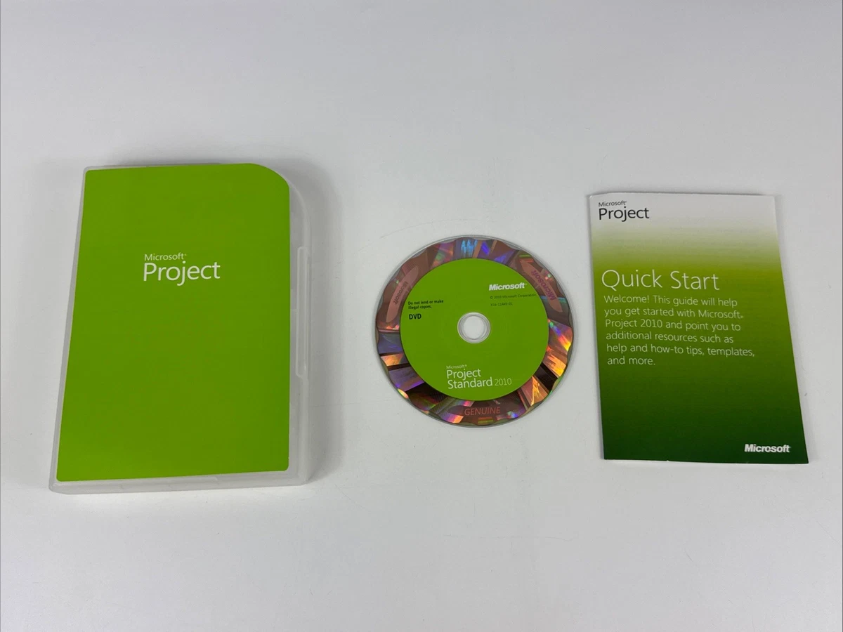 Microsoft Project Standard 2010 DVD版 Microsoft Project 2010 for sale | eBay UK