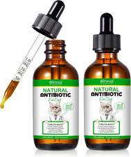 Natural Antibiotics for Cats, Antibiotic Liquid Drops Helps Immune System, Cat A