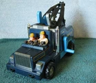Vintage Fisher Price Husky Helpers Tow Truck 1982 Very Nice