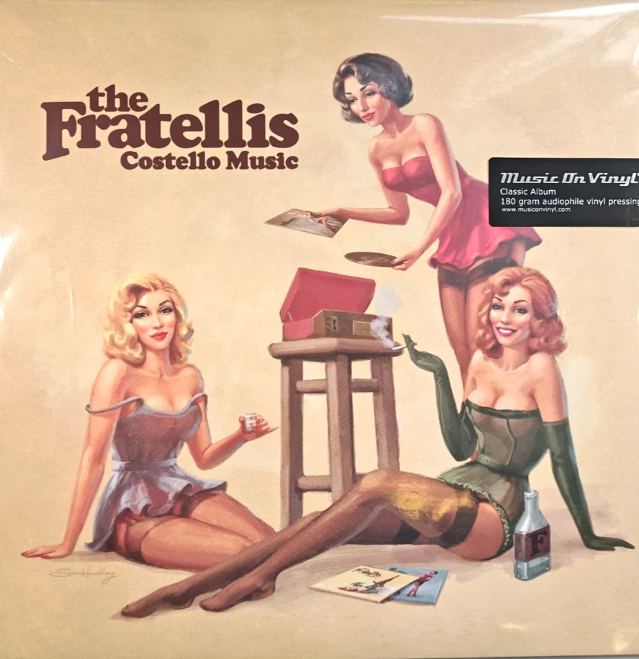 The Fratellis Costello Music LP Album vinyl record 2014 reissue black  180 gram - Image 2 of 4