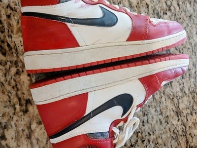 Air Jordan 1 High 1985 Men's Size 13 Chicago OG Original Sneakers
