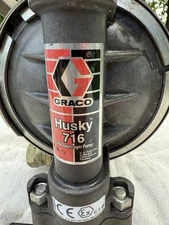 GRACO 241906 Husky 716 Metal Air-Operated Double Diaphragm Pump