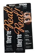 Benefit They’re Real! Lengthening Mascara – 8.5g / 0.3 oz – Full Size – Bundle 2