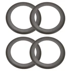 4pcs 68mm OD 48mm ID 1.0mm Thickness Air Compressor Piston Ring Silver)