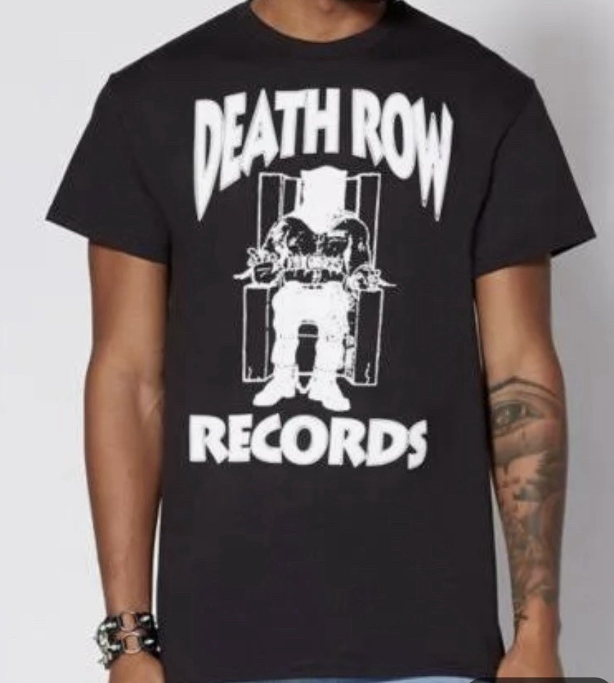 FILA Death Row Records. Logo Raiders. Camicia manica corta. Nuovo