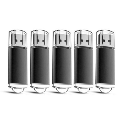 5x USB Stick Schwarz Memory Speicherstick Speichermedien FlashDrive USB 128 GB